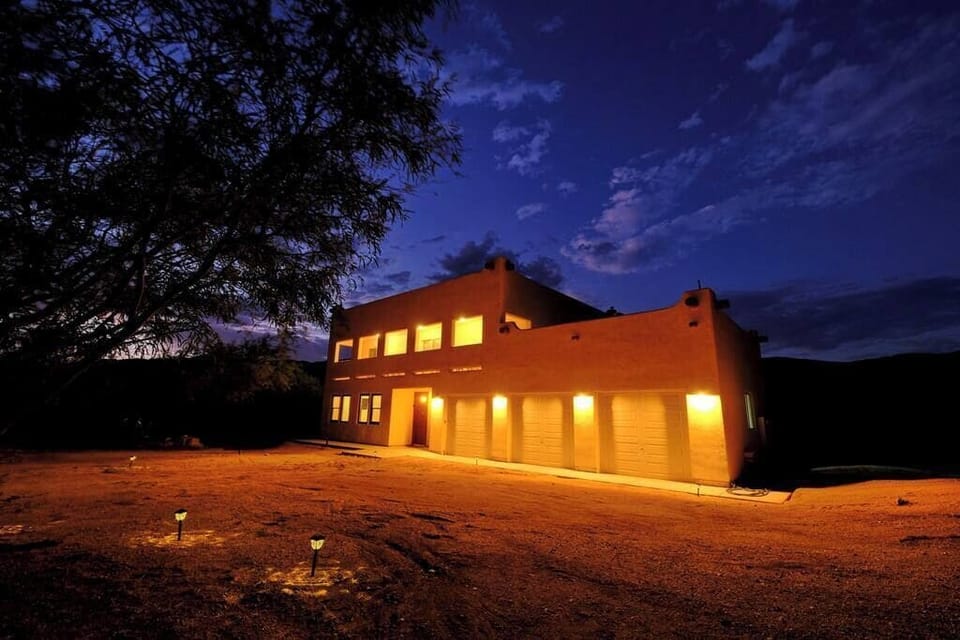 Night View of Home