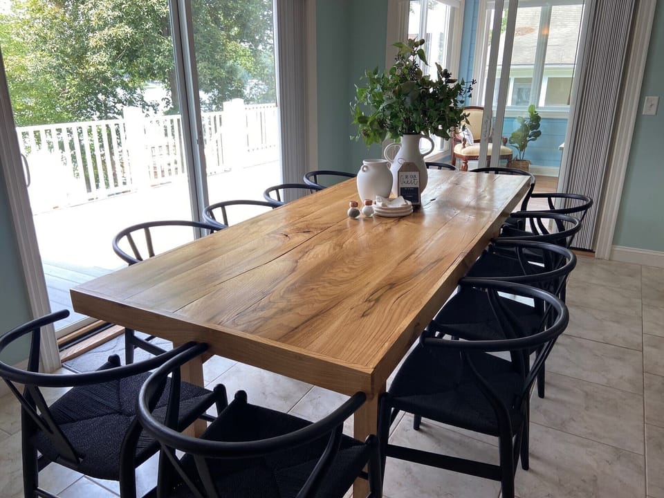 Dining room Table seats 12
