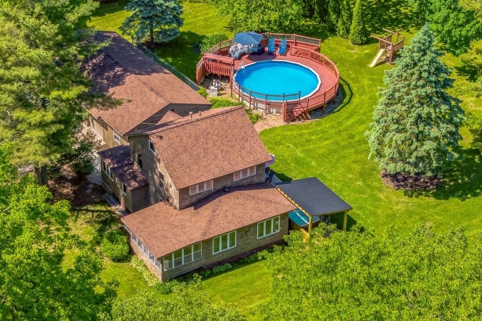 Aerial property photos