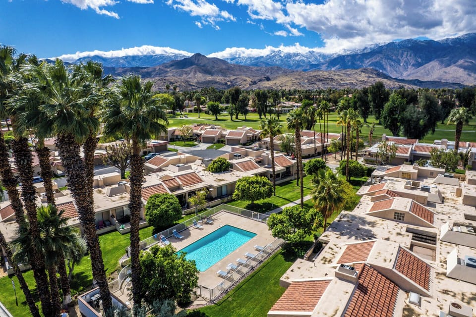 Cathedral Canyon Country Club offers year-round heated pool & hot tub access for their guests. With multiple pools in the community, residents can enjoy swimming even during the cooler months, as at least one of the pools is kept heated all year.
