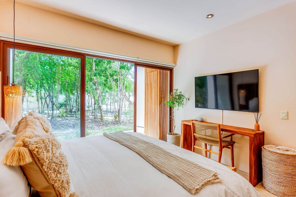A plush bed for a great night's sleep