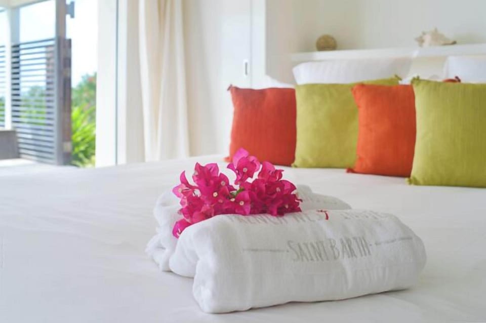 Bedroom at WV APN, Mont Jean, St. Barthelemy