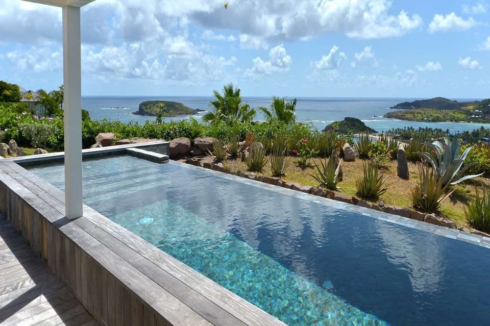 The view from WV APN, Mont Jean, St. Barthelemy