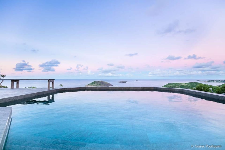 Villa Pool at WV BYZ, Colombier, St. Barthelemy