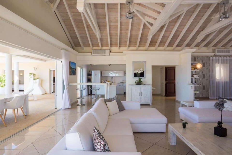 Living Room at WV PRE, Gustavia, St. Barthelemy