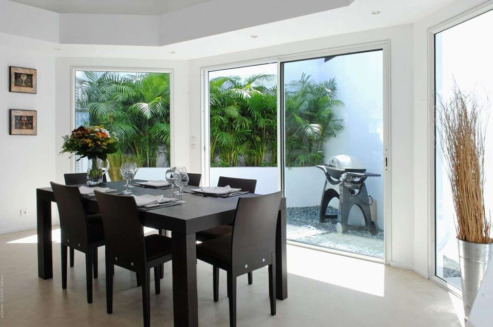 Dining Room at WV ROS, Gustavia, St. Barthelemy