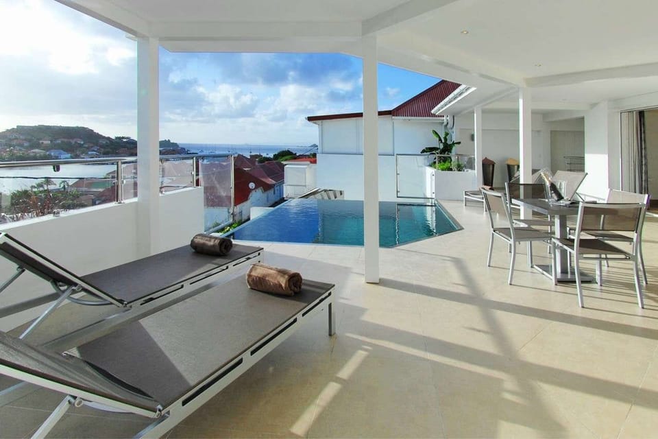 Villa Pool at WV ROS, Gustavia, St. Barthelemy