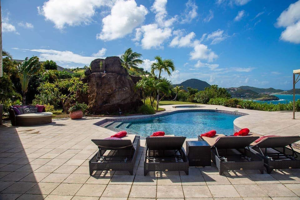 Villa Pool at WV ZEN, Pointe Milou, St. Barthelemy