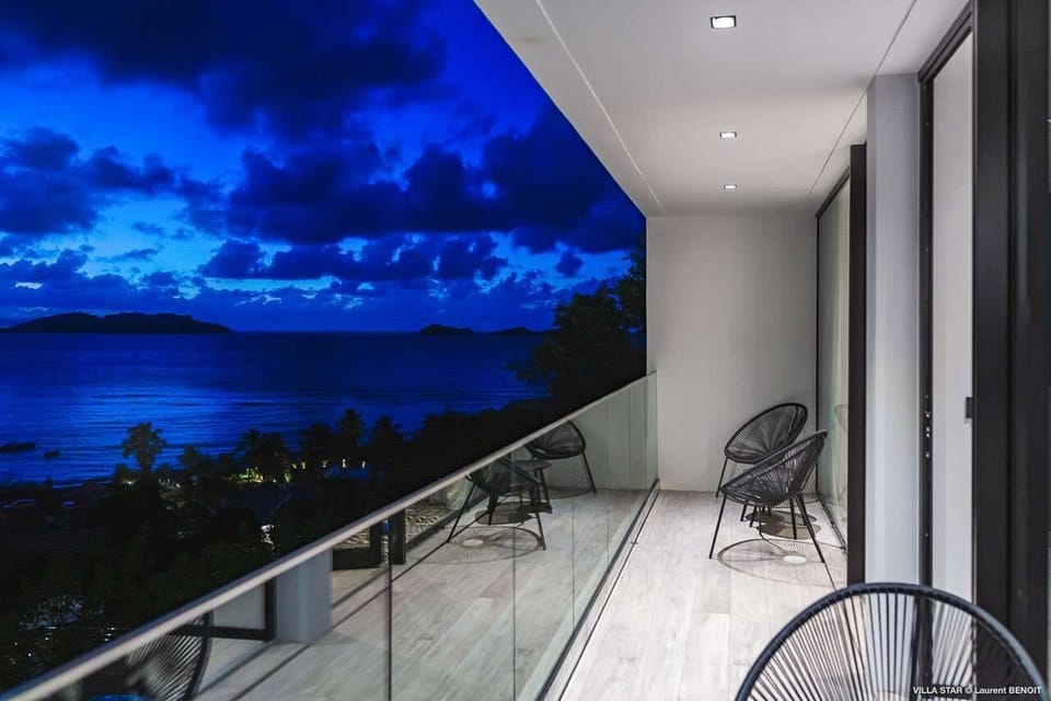 Terrace at WV TAR, Camaruche, St. Barthelemy