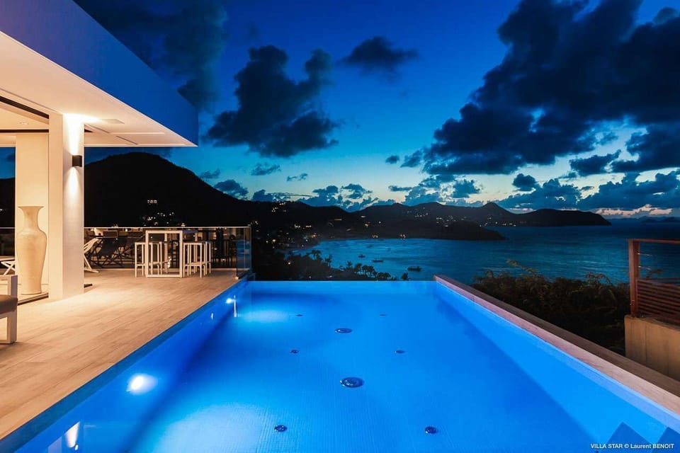 Villa Pool at WV TAR, Camaruche, St. Barthelemy