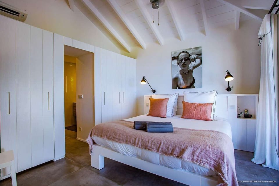 Bedroom at WV SUM, Pointe Milou, St. Barthelemy