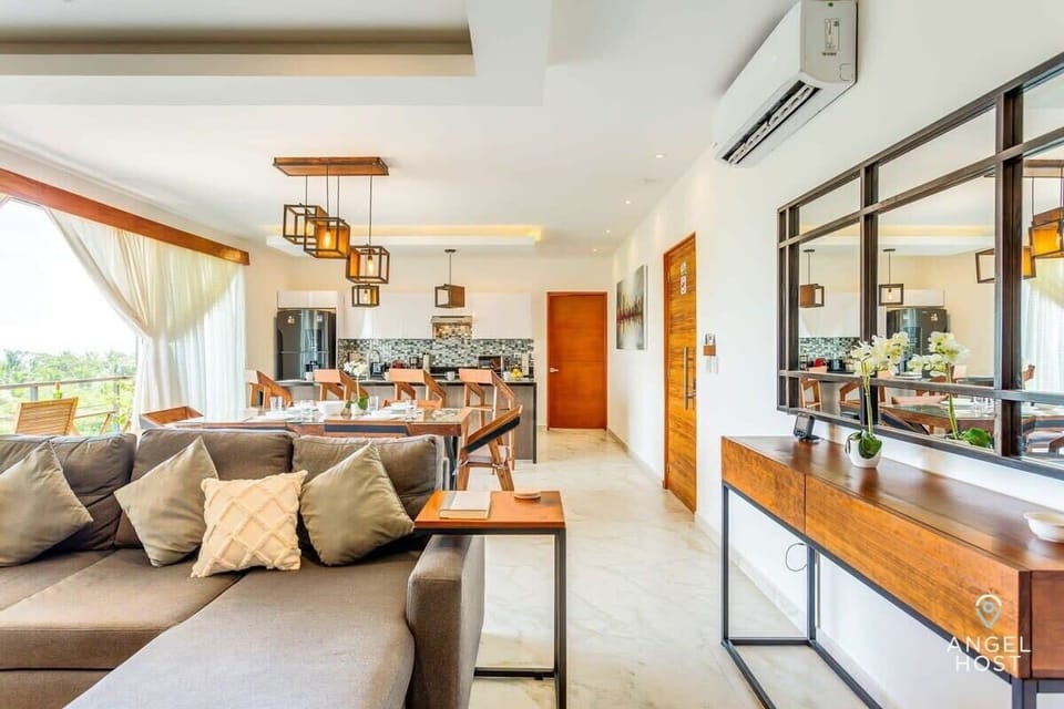 Stylish open floor plan