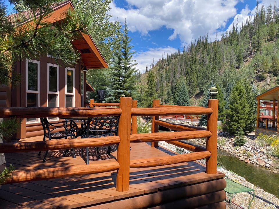 Back Deck and Swan River