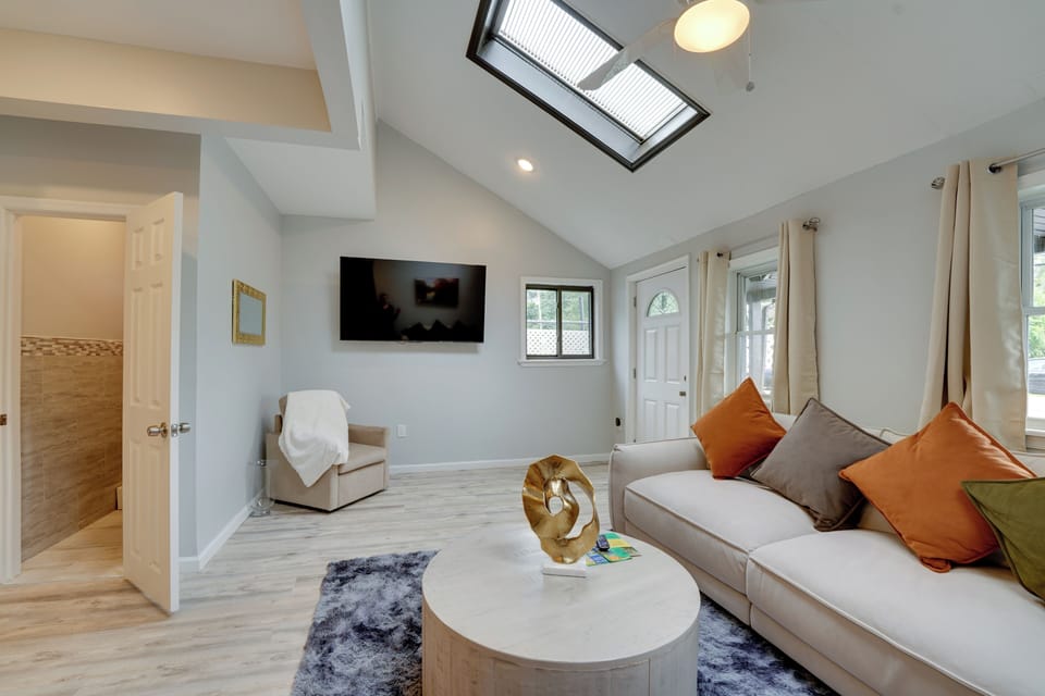 Harveys Lake Vacation Rental | 3BR | 1.5BA | Step-Free Entry | 1,200 Sq Ft