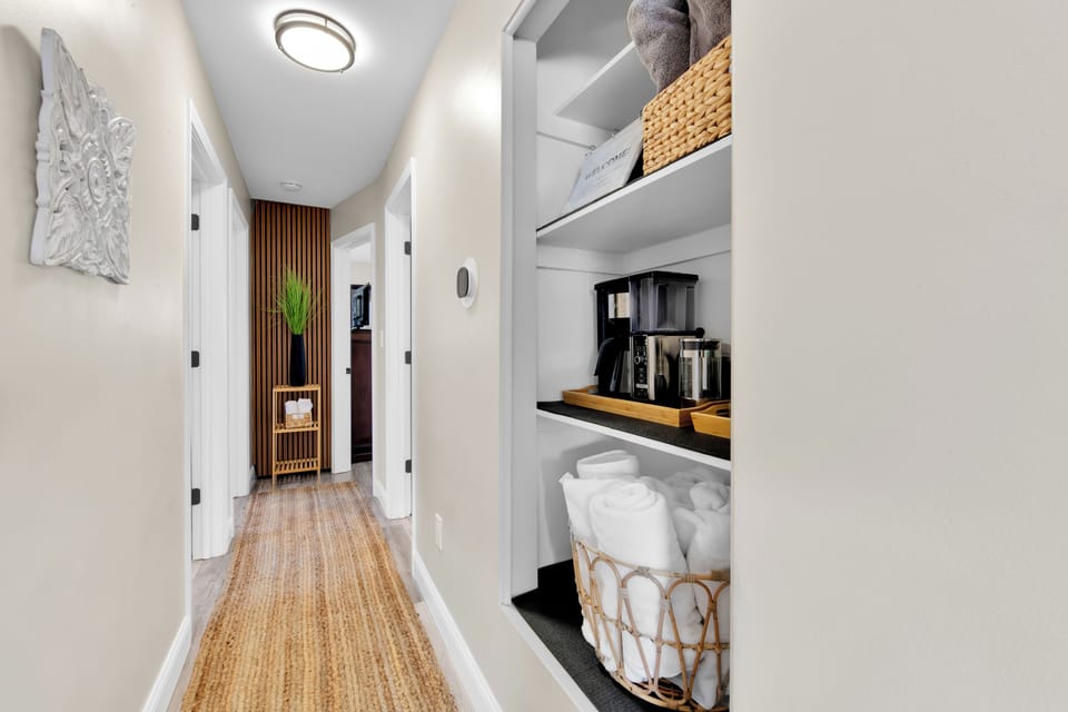 Welcome Area with Coffee Bar
