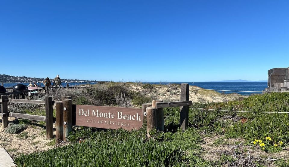 Right on Del Monte Beach