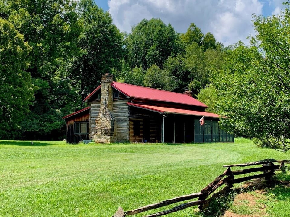 Welcome to Two Chimneys! This cabin has been in our family for 4 generations.