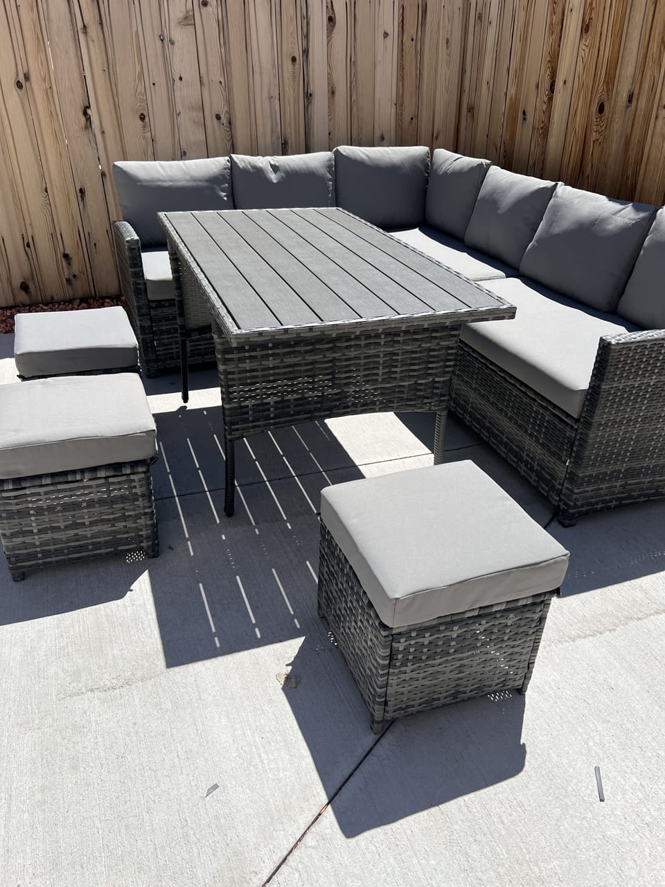 Outdoor dining