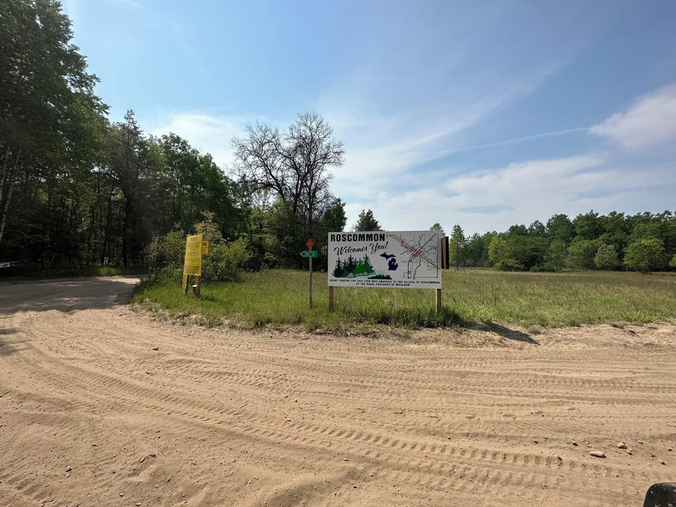 Roscommon Trail head