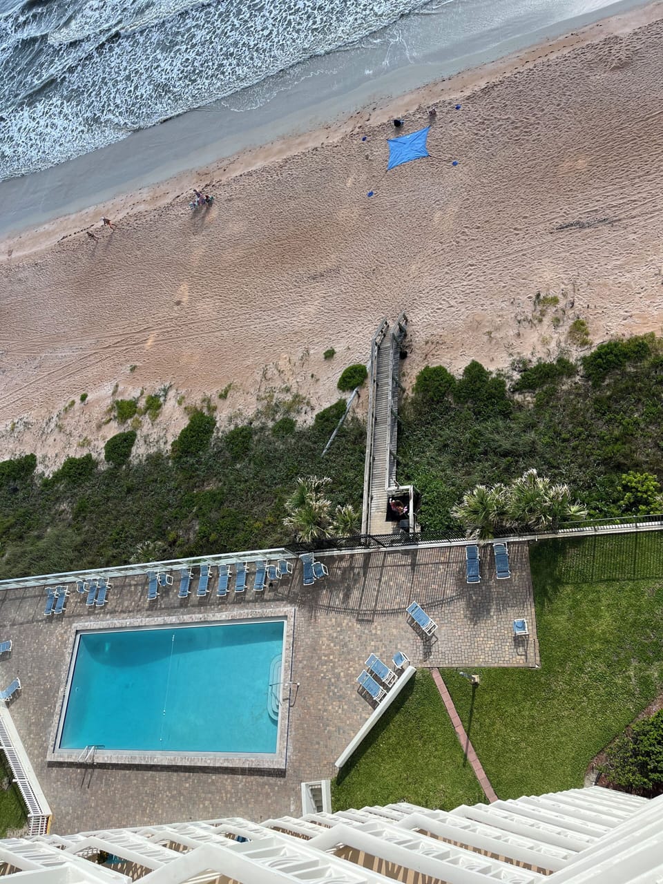 Pool View from Penthouse 6
