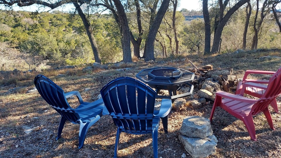 Enjoy the views and make a fire