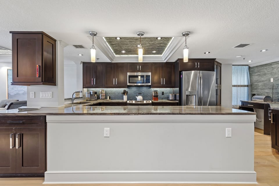 Spacious kitchen