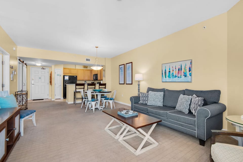 Open living room