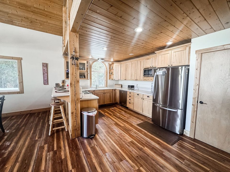 well equipped kitchen
