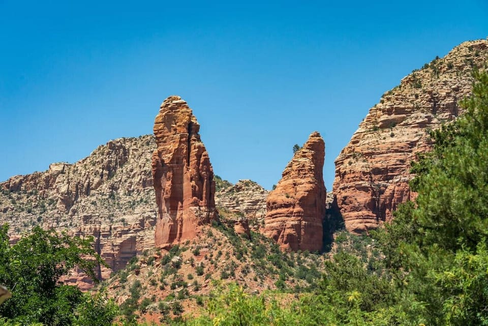 Unbelievable view of incredibly unique red rock formations!