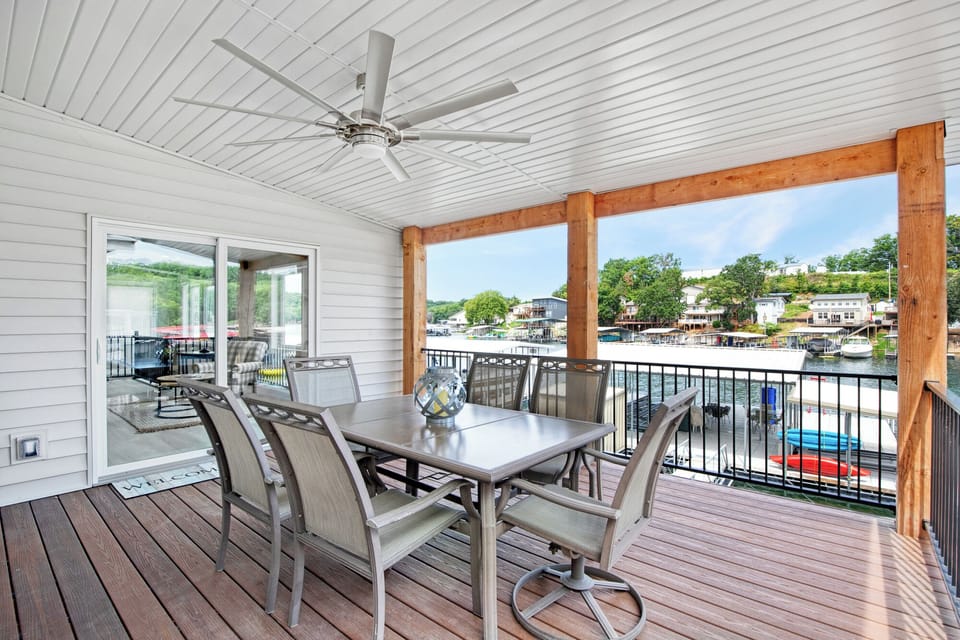 Sit outside and enjoy your meals