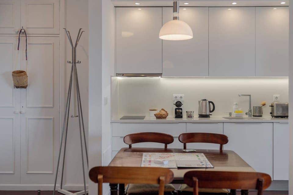 Kitchen e sala de jantar