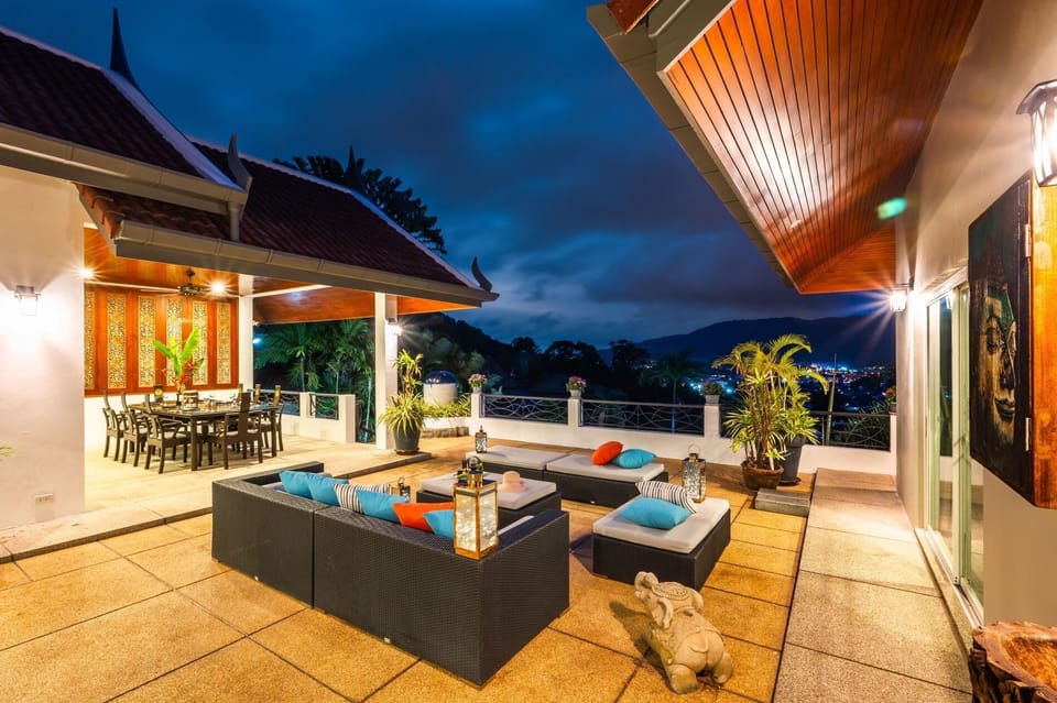 Kinnaree Grand Villa - pool, panoramic views, maid (10758)