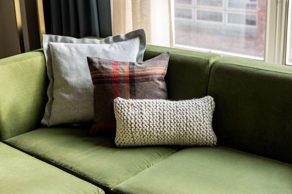 Sink into soft cushions and feel instantly at home.