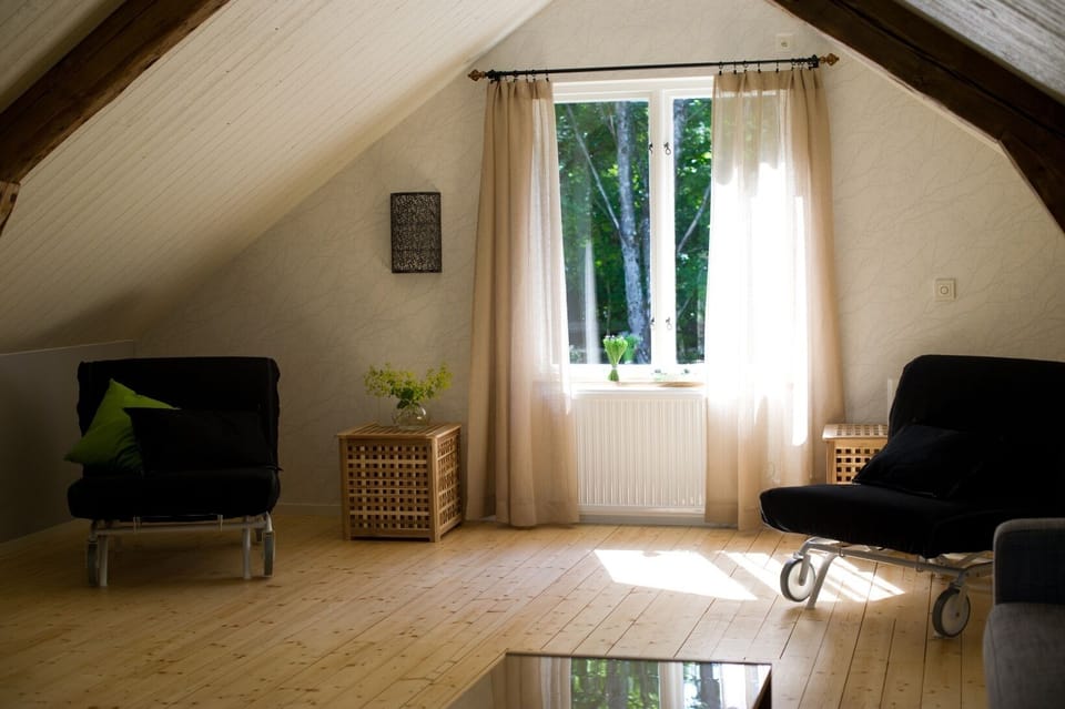 armchairs in the living-room