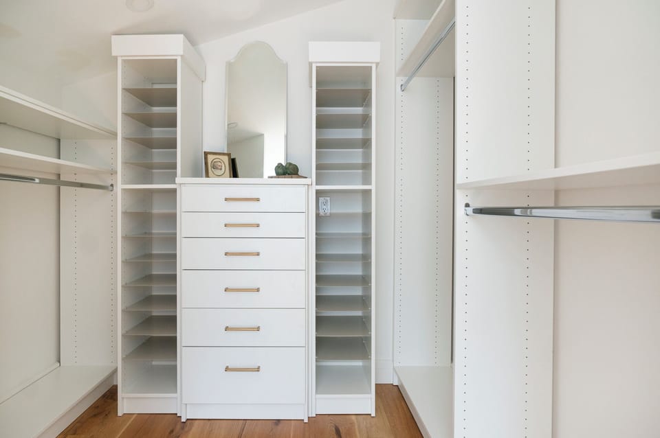 Primary Walk in Closet