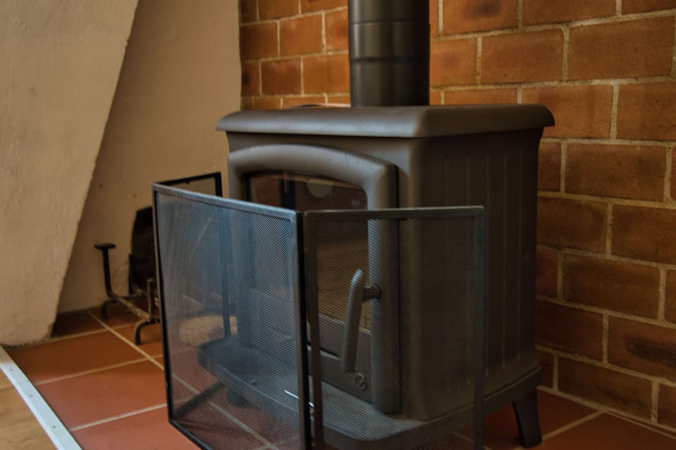 Wood burner 2nd floor