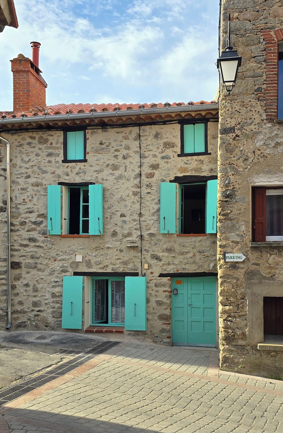 Exterior of house