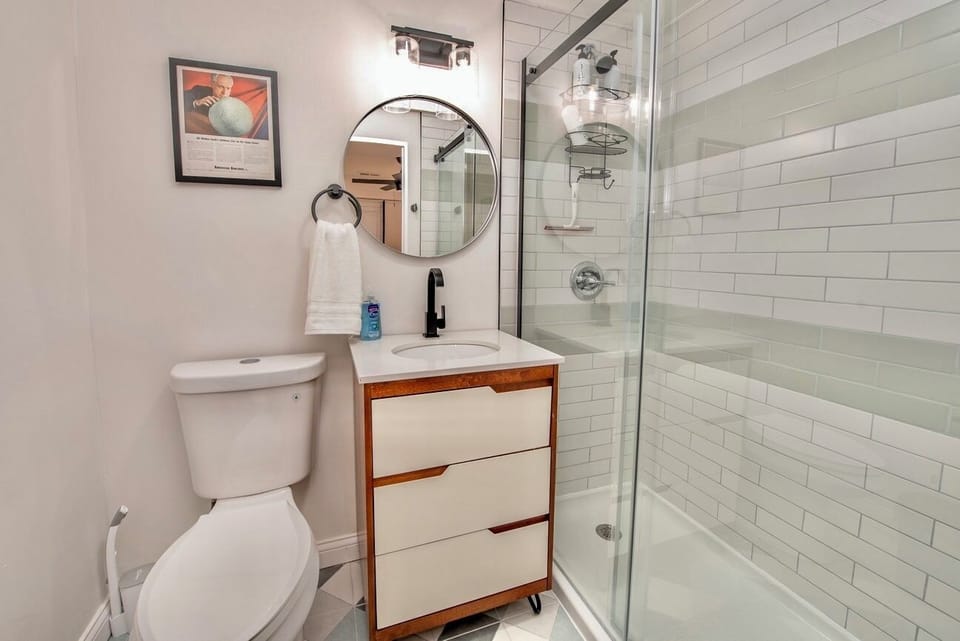 Step into our shower and let the stress melt away.