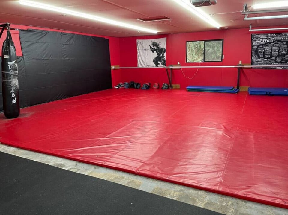 Shared gym and movement space. Fully stocked with gym equipment. Open 24 hours. Quiet hours do not apply here.