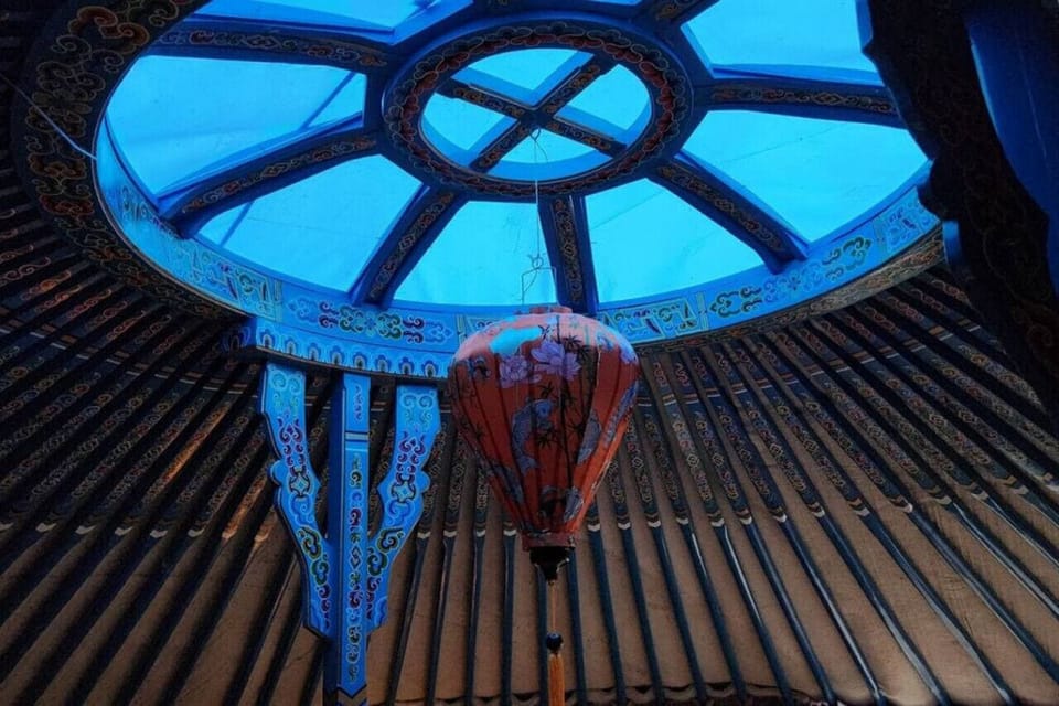 Each yurt is decorated to a theme.