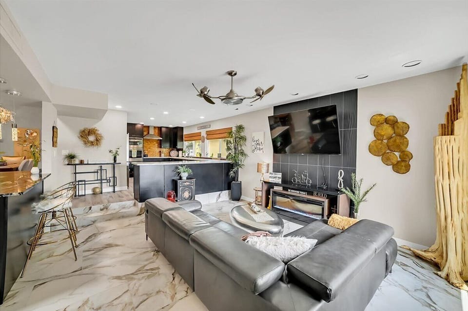 Step down Family Room