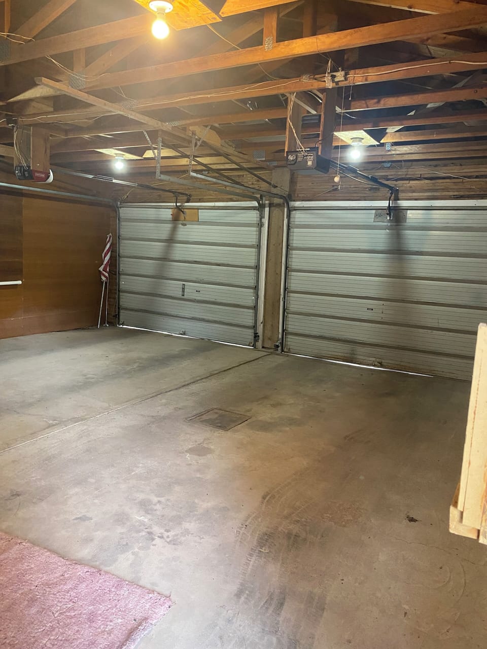 Two car garage for your use during your stay