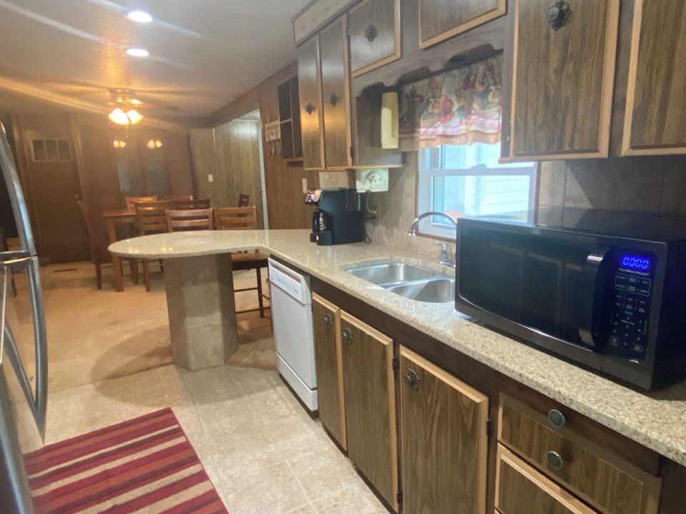 Kitchen includes all amenities from home for your convenience.