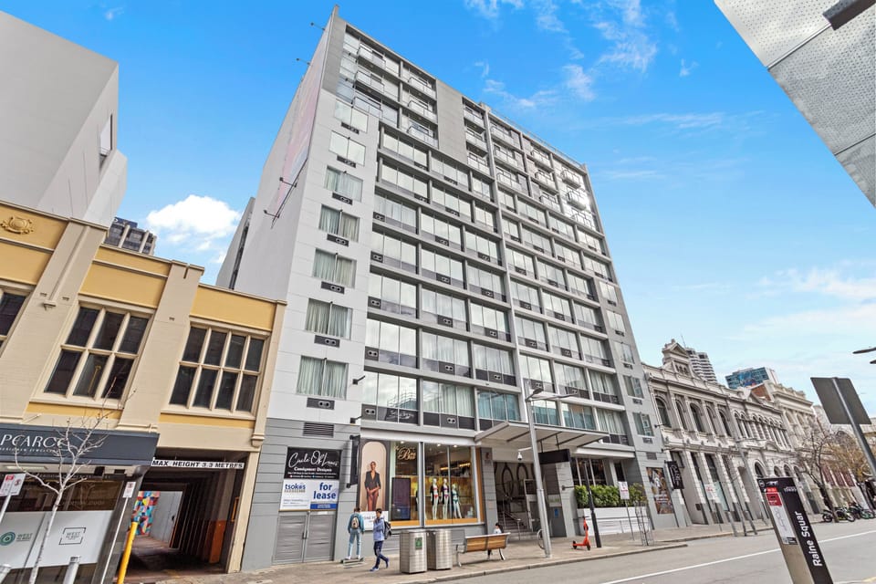In the heart of Perth on Murray Street 