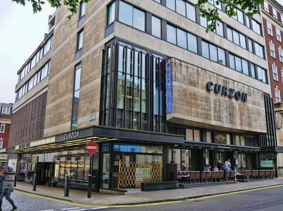 Cursor cinema is located a short walk from the flat.