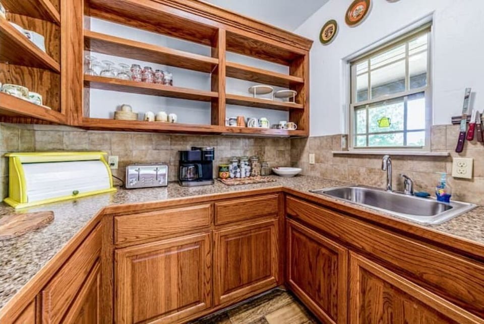 Pantry off kitchen.  Very easy to work in.