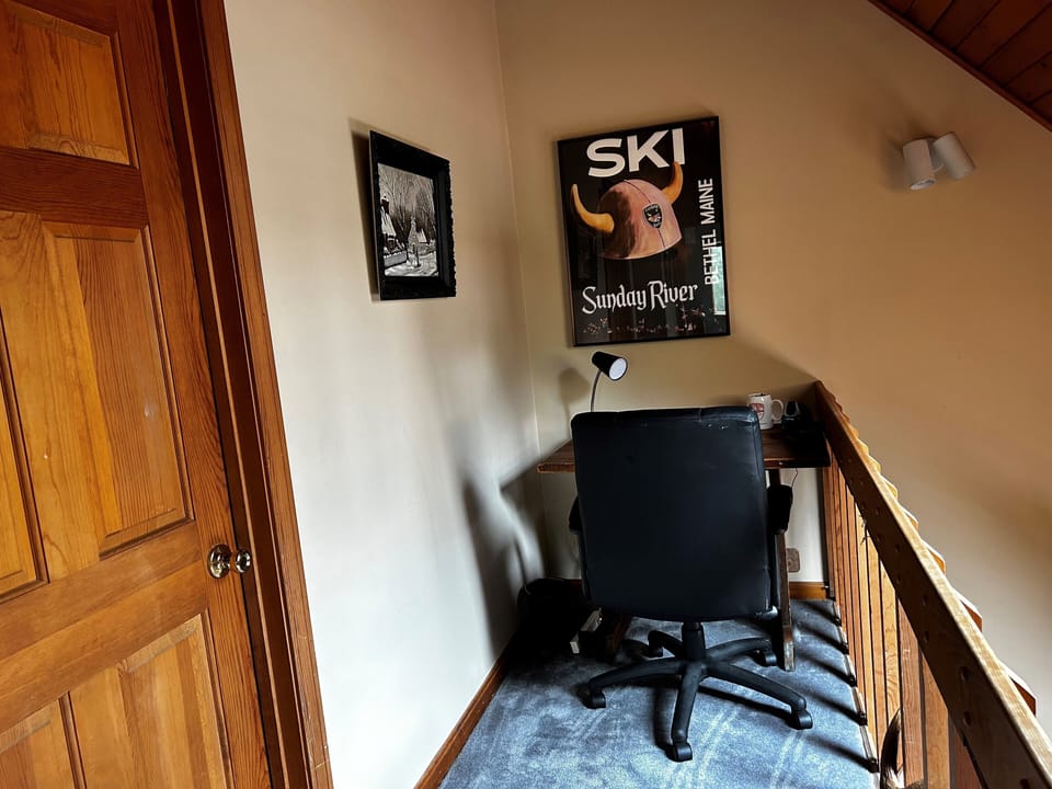 Dedicated workspace with 5G WiFi.