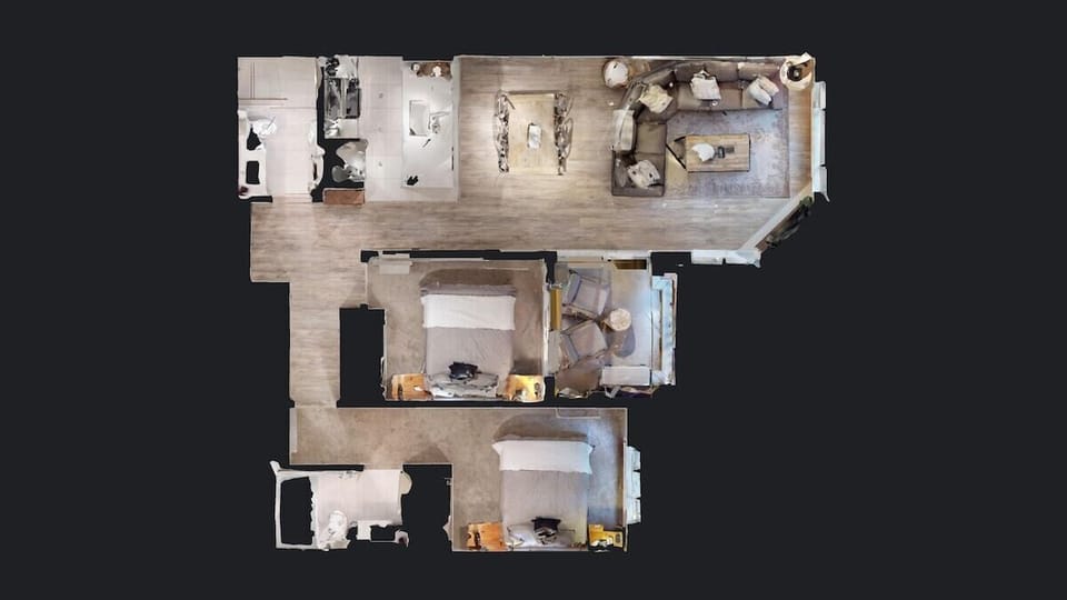 STUNNING "LIGHT & DWELL" INTERIOR DESIGN, ALL NEW FIXTURES, FITTINGS & FURNITURE