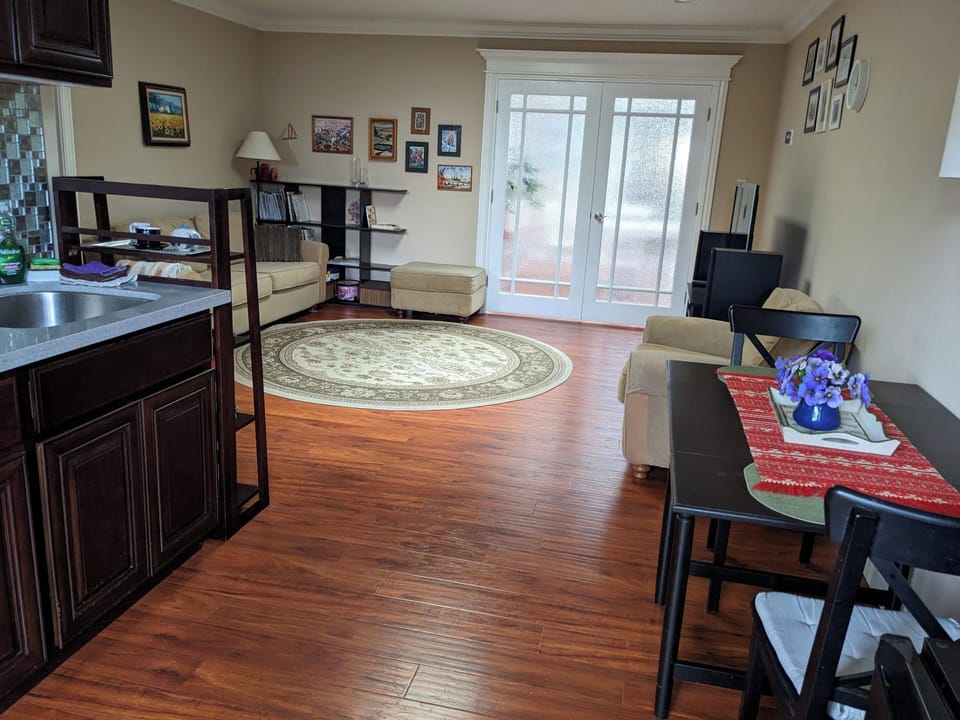 Dining Area and Living Room