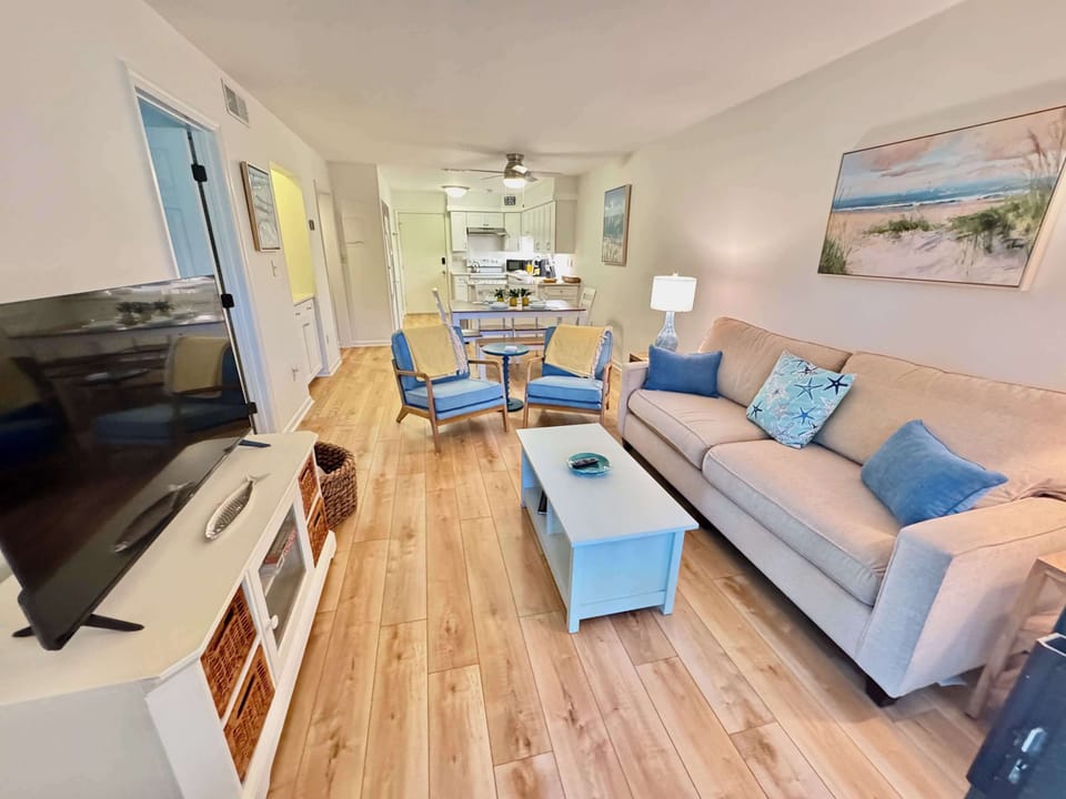 Open concept floor plan